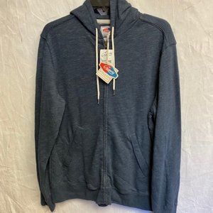 Grayers Montague Hoodie Navy Heather Sz M